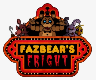 Five Nights At Freddy"s Logo Png - Fnaf Fazbear's Fright Logo, Transparent Png, Free Download