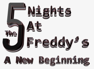 Five Nights At Freddy"s Logo Png - Five Nights At Freddy's 5 Logo, Transparent Png, Free Download