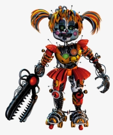 Five Nights At Freddy's Scrap Baby, HD Png Download, Free Download