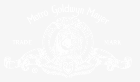 Metro Goldwyn Mayer White , Png Download - Mgm Logo Metro Goldwyn Mayer, Transparent Png, Free Download