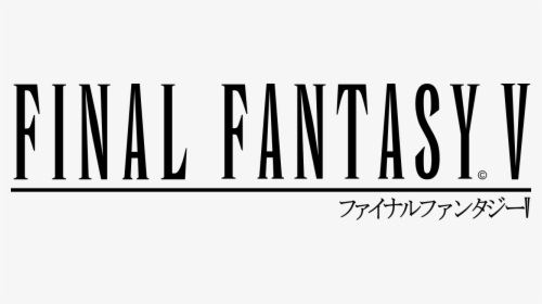 Final Fantasy Logo Png, Transparent Png, Free Download