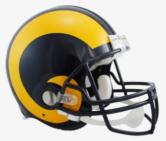 Louis Rams Authentic Full Size Throwback Helmet - Los Angeles Rams Helmet, HD Png Download, Free Download