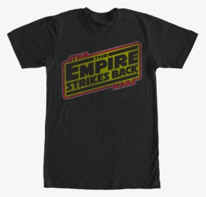 The Empire Strikes Back Logo Shirt - Record Label Shirts, HD Png Download, Free Download