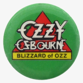 Ozzy Ozbourne Blizzard Music Button Museum, HD Png Download, Free Download