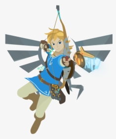 Breath Of The Wild Link Art, HD Png Download, Free Download
