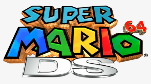 Super Mario 64 Ds - Super Mario 64 Ds Logo, HD Png Download, Free Download
