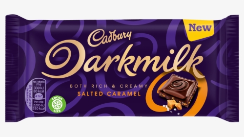 Cadbury Is Launching Another Flavour To Its Dark Chocolate - Cadbury Dark Milk Salted Caramel, HD Png Download, Free Download