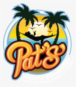 Journey To The Tropics With Pats Exotic Beverages Clipart - Illustration, HD Png Download, Free Download