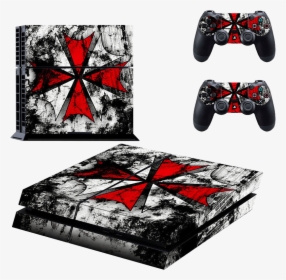 Download Red Buster Ps4 Controller Skin Ps4 Dualshock Skin Template Hd Png Download Kindpng