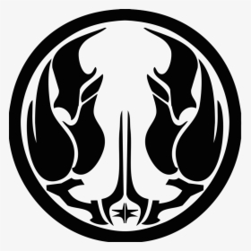 Jedi Order Symbol Png - Emblem, Transparent Png, Free Download