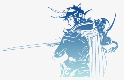 Final Fantasy, Logo, Warrior Of Light - Final Fantasy I Logo, HD Png Download, Free Download