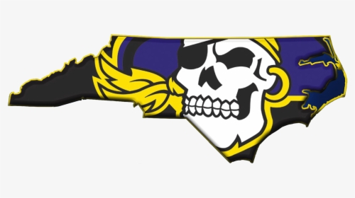 East Carolina University, East Carolina Pirates Football, - East Carolina University Pirate Nation, HD Png Download, Free Download
