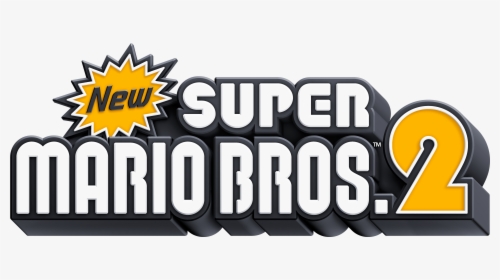 #logopedia10 - New Super Mario Bros 2 Logo, HD Png Download, Free Download