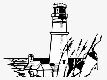 Transparent Lighthouse Clipart Png - Lighthouse Drawing Clipart, Png Download, Free Download