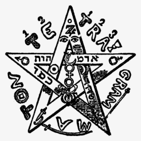 Pentagram - Tetragrammaton Pentagram, HD Png Download, Free Download