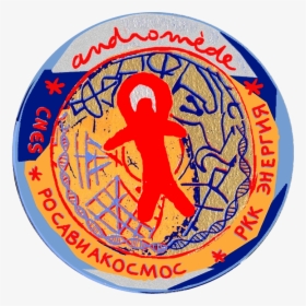 Iss-andromède Mission Patch - Claudie Haigneré, HD Png Download, Free Download