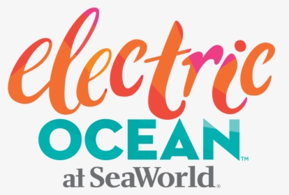 Seaworlds Award Winning Summer Celebration One Of Seaworld - Seaworld Electric Ocean Logo, HD Png Download, Free Download