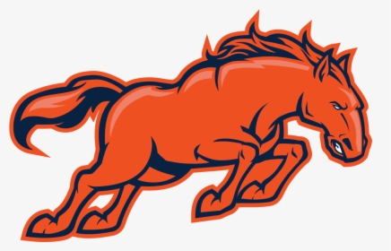 Can We Get A Denver Broncos Team Png Logo - Clip Art Bronco Horse, Transparent Png, Free Download
