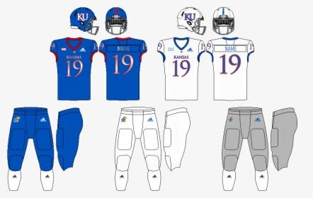 Big12 Uniform Kansas - Football Equipment, HD Png Download, Free Download