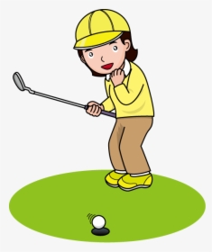 Golf Clip Art Free Downloads - Golf Player Clipart Free, HD Png Download, Free Download
