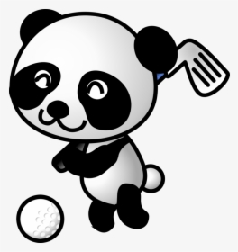 Panda Golf, HD Png Download, Free Download