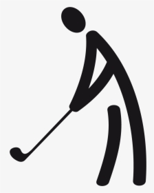 So Sportsicon Floor Golf Black - Special Olympics Golf Symbol, HD Png Download, Free Download