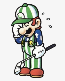 Nes Open Tournament Golf Luigi - Luigi Golf, HD Png Download, Free Download