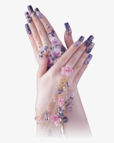 Art Horoscope Nails Fingers Artificial Creative Nail - Nails Png, Transparent Png, Free Download