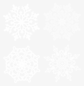 Snowflake Clipart Lace, HD Png Download, Free Download
