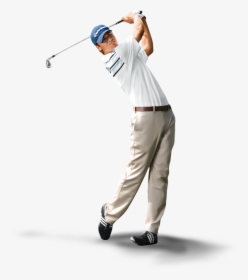 Swing Golfer Clipart - Golf Png, Transparent Png, Free Download