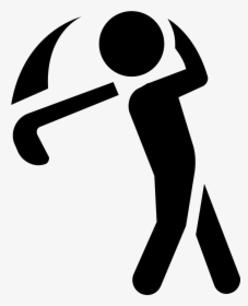 Golf Png - Black And White Golf Icon, Transparent Png, Free Download