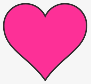 Free Love Heart Download - Pink Heart Clip Art, HD Png Download, Free Download