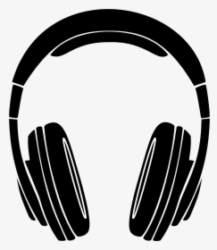 Headphones Royalty-free Silhouette Clip Art - Headphones Silhouette, HD Png Download, Free Download
