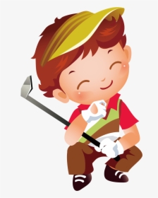 Transparent Golf Clipart Png - Cartoon Girl Mini Golf, Png Download, Free Download