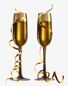 Glass Champagne Glasses Wine Free Clipart Hd Clipart - Champagne Glasses Transparent Background, HD Png Download, Free Download