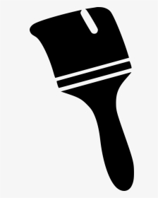 Transparent Paint Brush Clip Art Png - Thick Paint Brush Icon, Png Download, Free Download