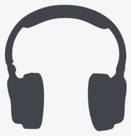 Silhouette Musique - Silhouette Headphones Clipart, HD Png Download, Free Download