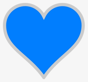 Red Heart Clipart With No Background - Blue Heart Transparent Background, HD Png Download, Free Download