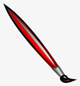 Paintbrush Drawing Painting Clip Art - Red Paint Brush Drawing, HD Png Download, Free Download