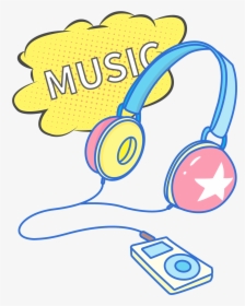 Transparent Headphone Vector Png - Earbuds Clipart, Png Download, Free Download