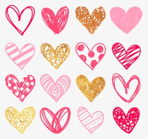 Black And White Hearts Clipart, HD Png Download, Free Download