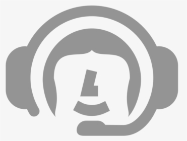 Audio,brand,headphones - Call Centre Logo Png Grey, Transparent Png, Free Download