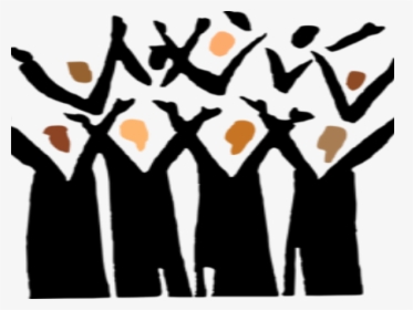 Picture Library Choir Pictures Free Download - People Singing Lift Every Voice And Sing, HD Png Download, Free Download