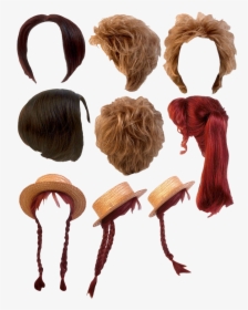 Photoshop Clipart Hair Style - Different Hairstyles Png, Transparent Png, Free Download
