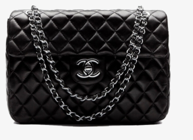 Handbag Bag Black Chanel Perfume Free Hq Image Clipart - Chanel Bag Clear Background, HD Png Download, Free Download
