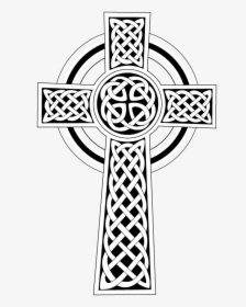 Transparent Claddagh Png - Celtic Cross Line Drawing, Png Download, Free Download