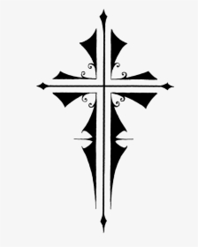 Cross Tattoos Png Transparent Images - Cross Tattoo Transparent Background, Png Download, Free Download