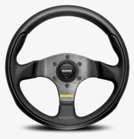 Car Momo Motor Vehicle Steering Wheels - Momo Steering Wheel Black, HD Png Download, Free Download