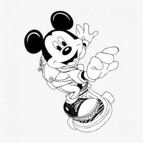 Cute Of Mickey Mouse Hands Drawing Easy Original Free - Mickey Mouse Hold Png, Transparent Png, Free Download