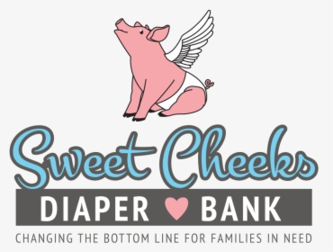 Diapers Clipart Diaper Drive - Sweet Cheeks Diaper Bank Cincinnati, HD Png Download, Free Download